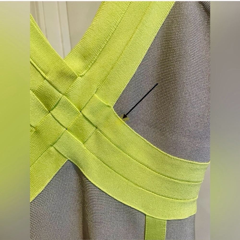 Bebe Bandage Dress - Vintage Bodycon - Picture 5 of 5